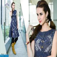 Flashy Wholesale Ready made Denim kurtis